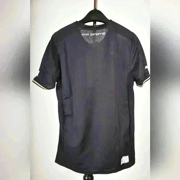 PUMA GNK DINAMO ZAGREB Navy Gold Embroider Polyester  Youth Jersey Small 745527 - Picture 2 of 9